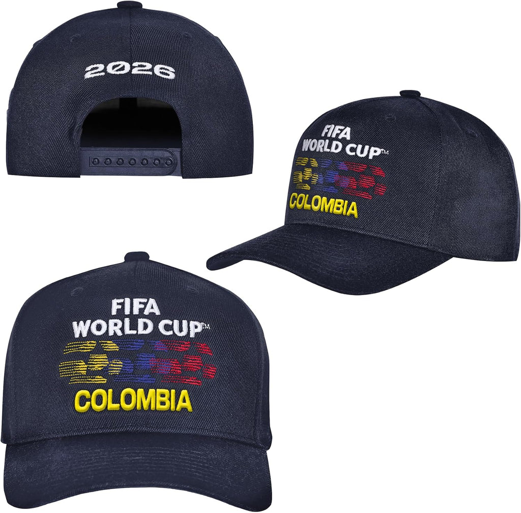 FIFA World Cup 2026 Pro Crown Snapback Embroidered Baseball Hat