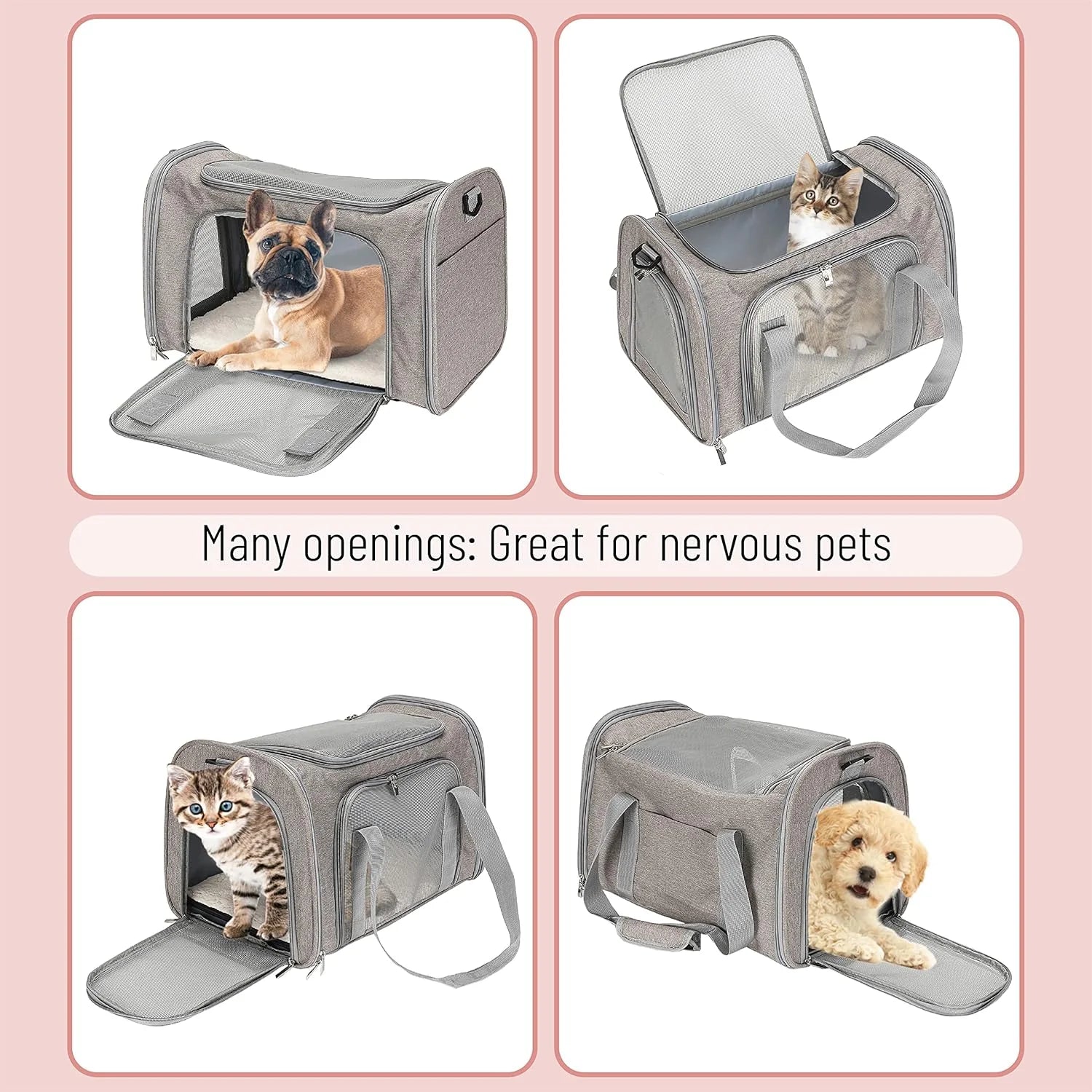 Pet Carrier, Cat Carrier, Dog Carrier, Cat Bag Carrier, Cat Travel Carrier, Soft Cat Carrier, Dog Travel Carrier, Pet Travel Carrier, Dog Soft-Sided Carriers