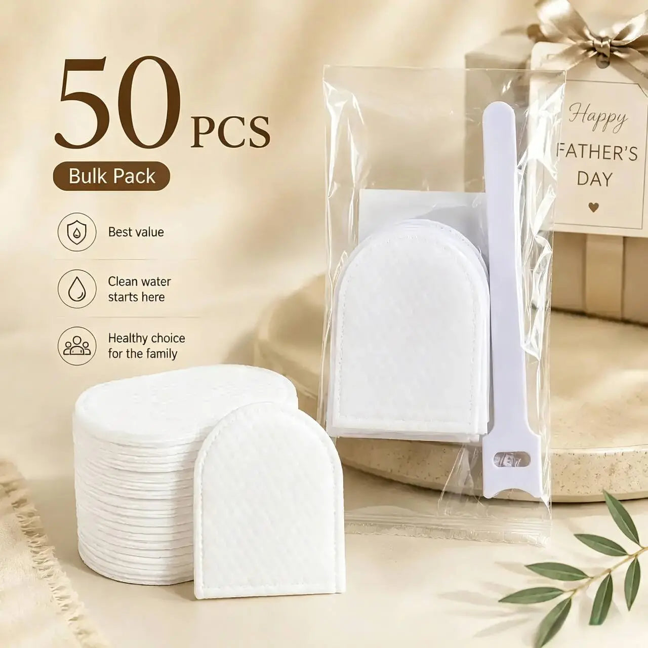Faucet Water Filter Bag for Kitchen Sink, Removes Rust & Impurities, Reusable Purifier Pouch for Tap Water, Spring Water, Camping & Travel