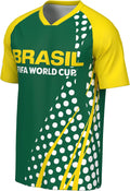 FIFA World Cup 2026 Mens Short Sleeve Sublimated Soccer Fashion Top