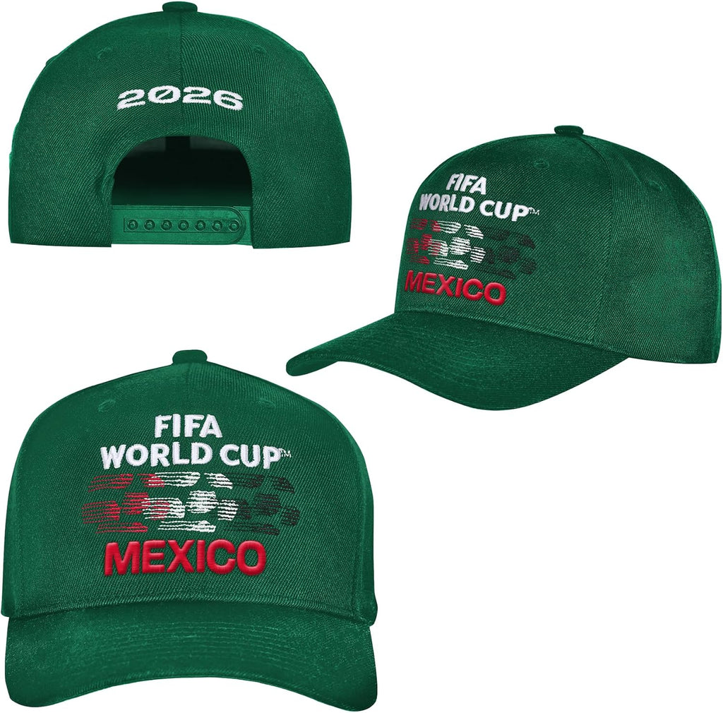 FIFA World Cup 2026 Pro Crown Snapback Embroidered Baseball Hat