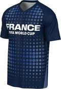 FIFA World Cup 2026 Mens Short Sleeve Sublimated Soccer Fashion Top