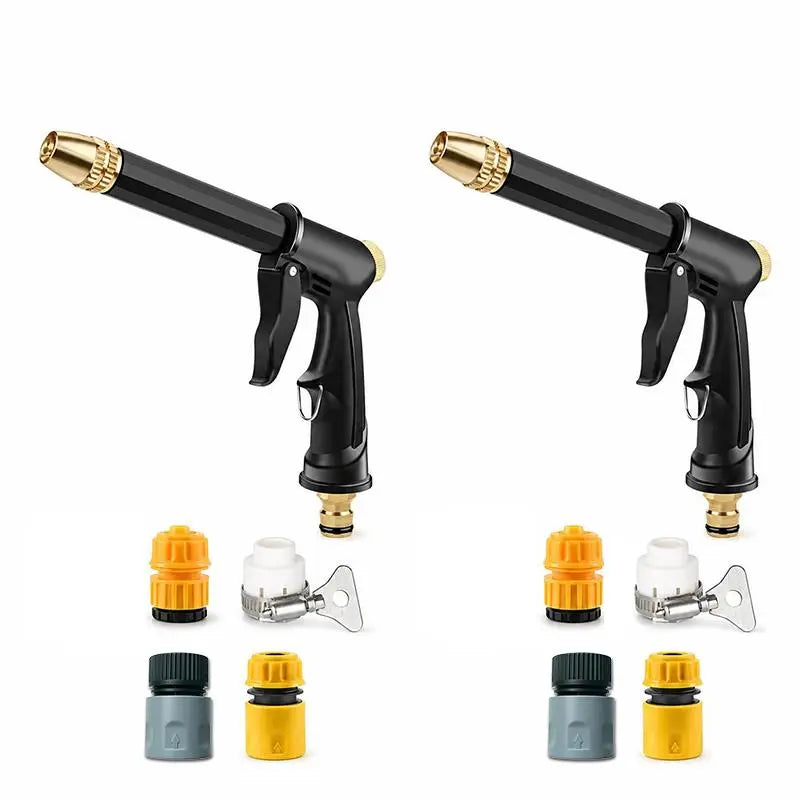 【Fathersdaygift】Portable High Pressure Water Sprayer, Adjustable Garden Hose Nozzle Sprayer, Car Washing & Maintenance Tool, Pet Cleaning Tool & Dealsforyoudays