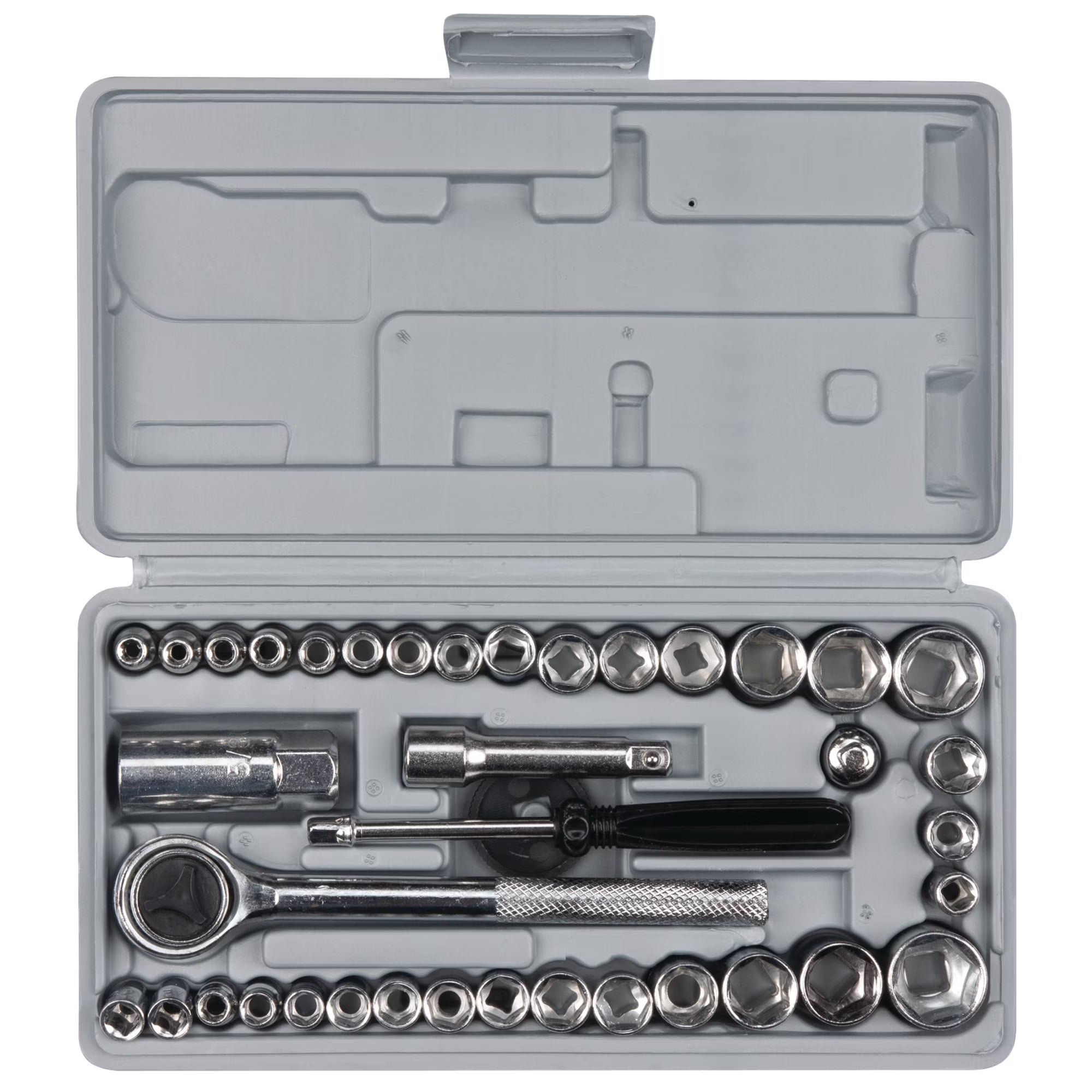 W1173 Sae/Metric 40-Piece SAE and Metric Socket Set, 1/4-Inch & 3/8-Inch Drive