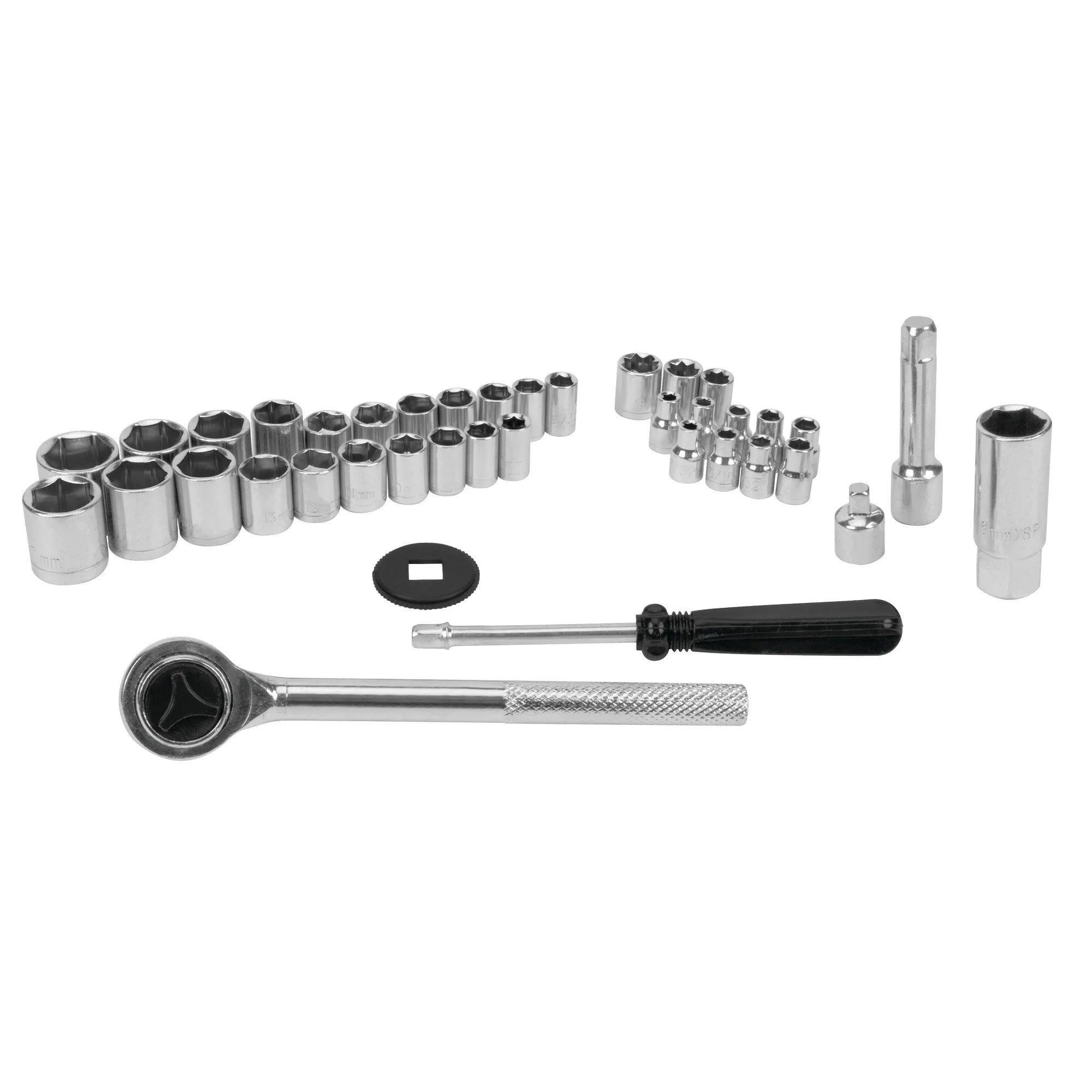 W1173 Sae/Metric 40-Piece SAE and Metric Socket Set, 1/4-Inch & 3/8-Inch Drive