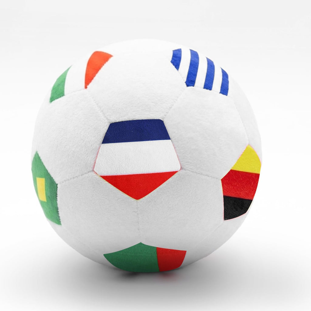 FIFA World Cup 2026 Soccer Ball Plush for Kids - Official 11.8Inch Soccer Plush Toy Pillow with Trophy Design - Soft Soccer Stuffed Animal for Room Decor, World Cup 2026 Merchandise