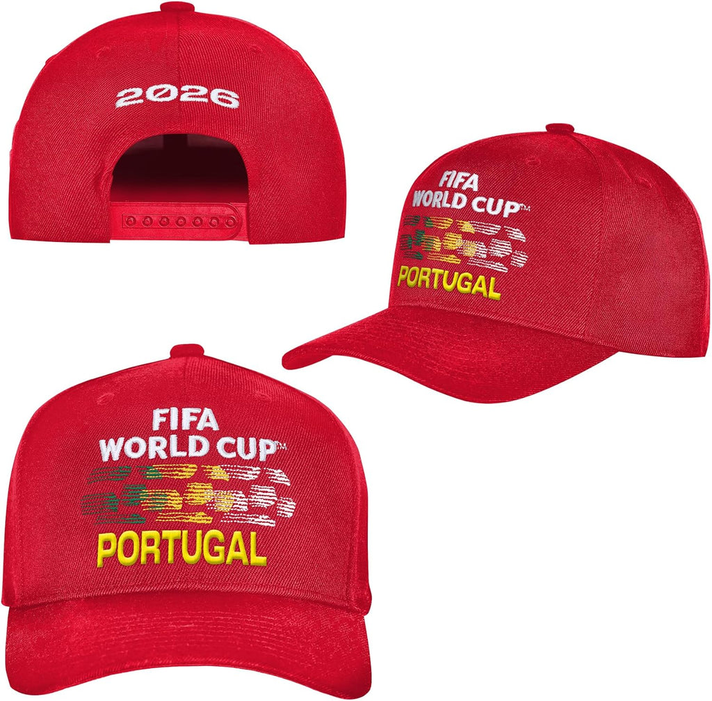 FIFA World Cup 2026 Pro Crown Snapback Embroidered Baseball Hat