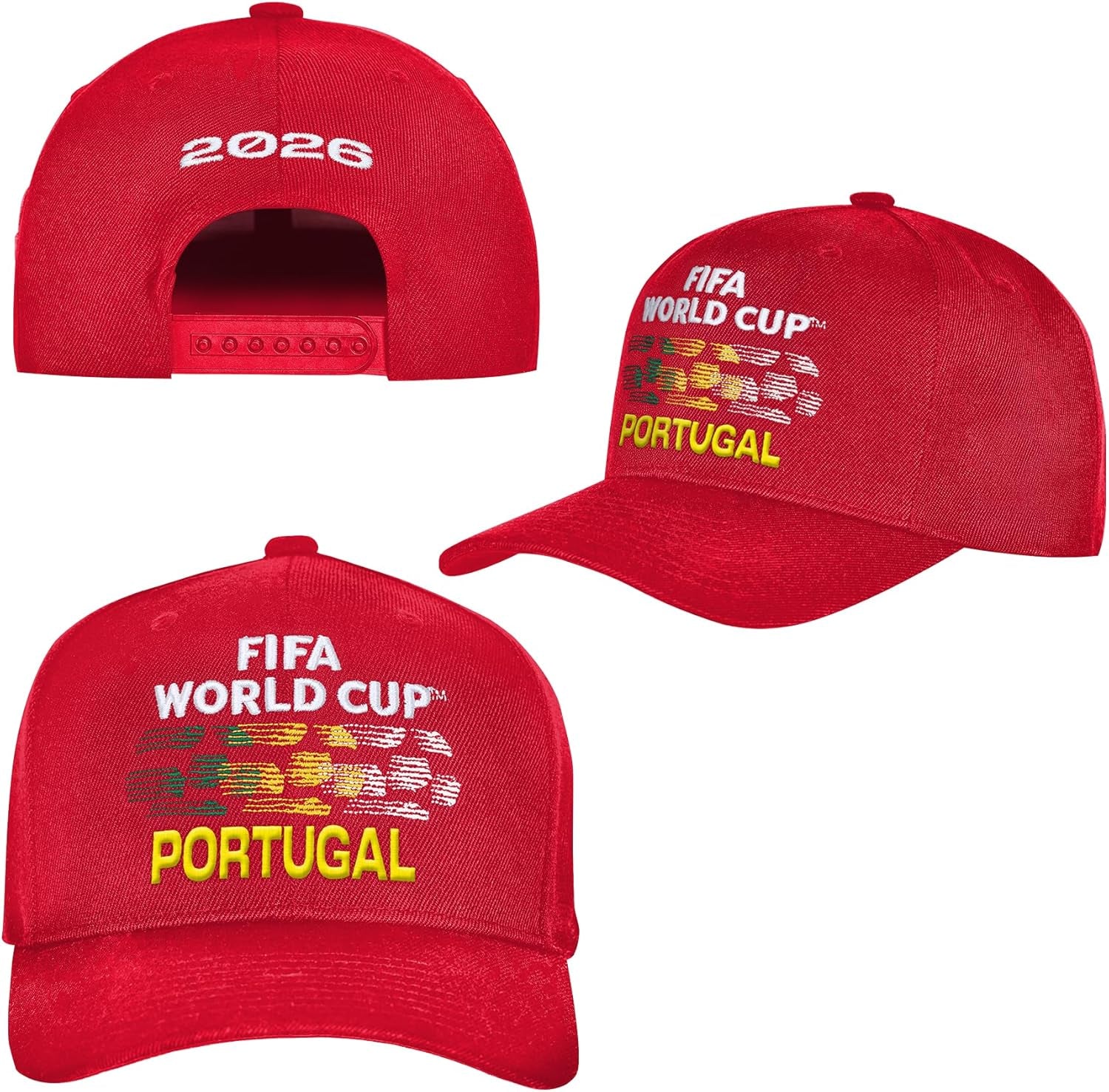 FIFA World Cup 2026 Pro Crown Snapback Embroidered Baseball Hat