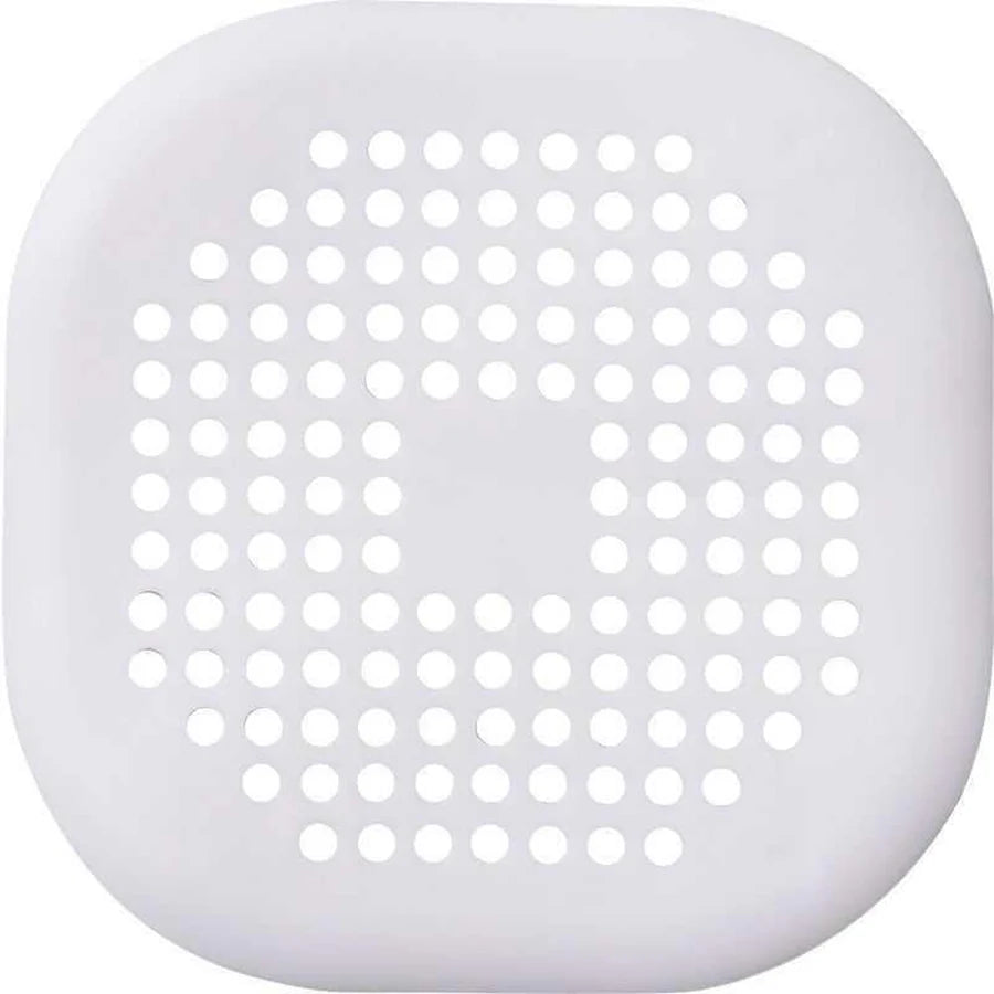 Square Silicone Drain Sticker Bathroom Sewer Hair Filter Drain Cover Household Bathroom Drain Mat